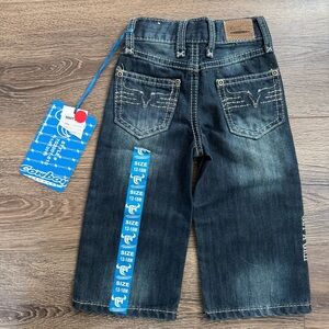 ⭐️NWT⭐️ Cowboy Hardware Toddler Denim Jeans, 12-18month, 70200-1-810